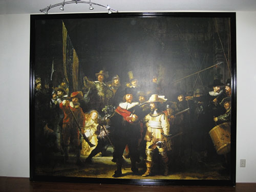 De Nachtwacht in je kamer ?