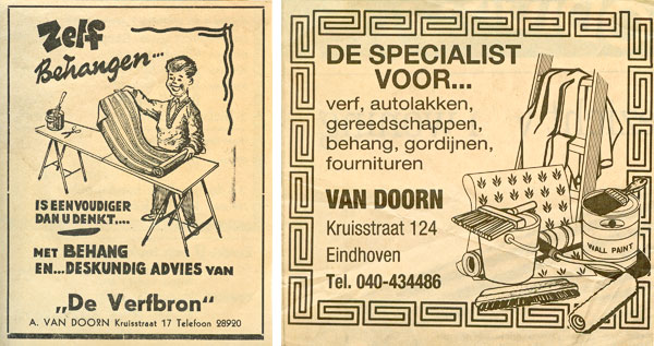 van Doorn advertenties