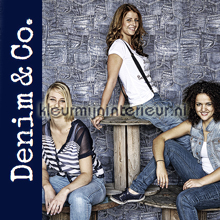 Wallcovering Denim and co