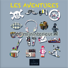 Behang Les Aventures 4