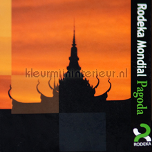 Rodeka Pagoda wallcovering