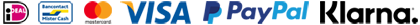 ideal mastercard paypal visa