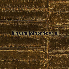 Anguille warmbruin wallcovering Elitis wood 