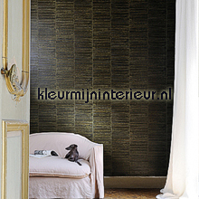 Anguille antraciet wallcovering Elitis wood 