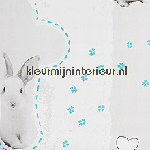 Lieve konijntjes tapet Onszelf Baby 3023