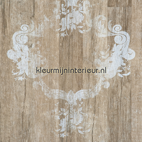 Hout met ornament stempel tapeten 46525 sonderangebote tapeten BN Wallcoverings