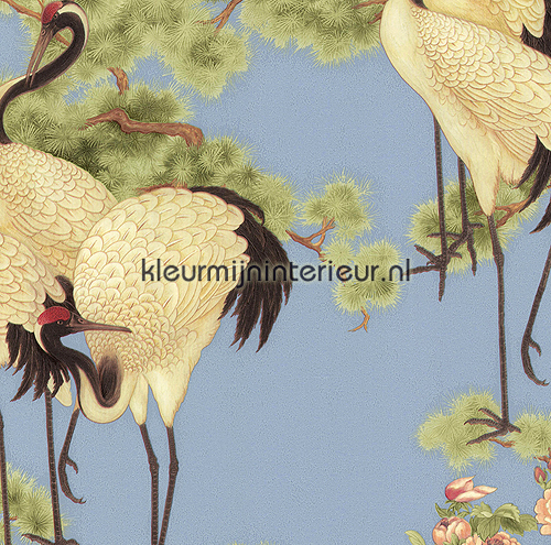 Exotic chinese birds papier peint 7686-29 Collected AS Creation