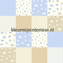 Aparte dieren patchwork tapeten Esta home weltraum 