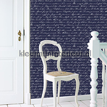 In writing wallcovering Esta home Ginger 128040