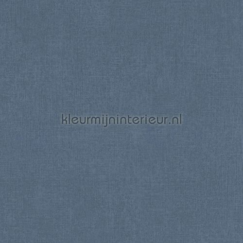 Opeenvolgend Uitstekend laten we het doen Uni - Oud blauw 68250434 behang Inspiration Dutch Wallcoverings