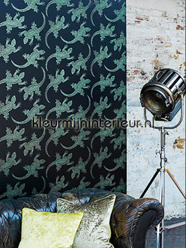 Gemeenten Diplomatie Bevriezen Komodo met swarovski kristal look W6300-02 behang Komodo Osborne And Little Gemeenten Diplomatie Bevriezen Komodo met swarovski kristal look W6300-02 behang Komodo Osborne And Little
