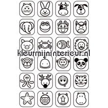 Symbols papier murales Noordwand Little Ones 42056