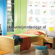 Green planet papier murales Noordwand Little Ones 414079