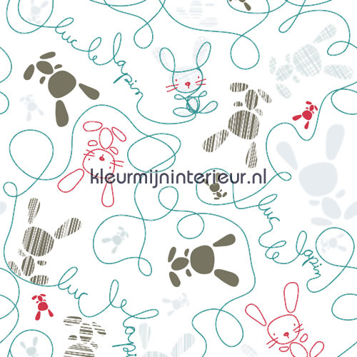 Doodle scribble fotobehang 415083 Little Ones Noordwand