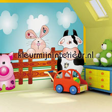 Farm animals papel de parede 418041 Little Ones Noordwand