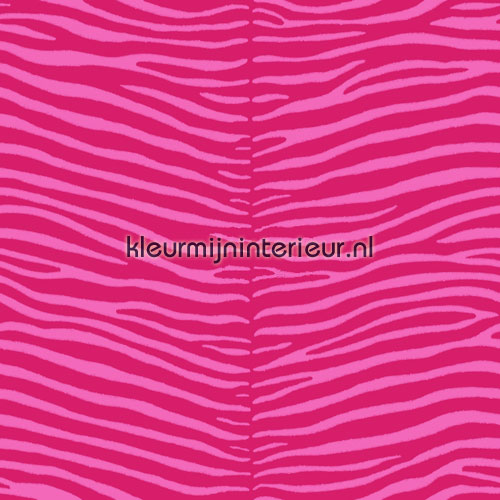 Zebra print roze behang 136805 meisjes Esta home