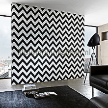 Zig zag lijnen lichtbeige wit tapet 939434 High Rise AS Creation