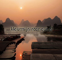 Red dawn in the Orient fotomurais BN Wallcoverings No Limits 30401