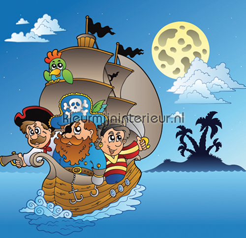 Pirate Adventure fototapet OL13068 pirater Dutch Wallcoverings