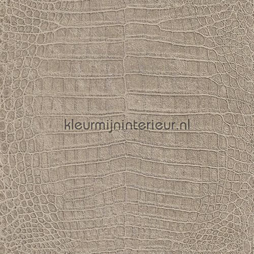 Krokodillenhuid met reliefstructuur wallcovering 474138 animal skins Rasch