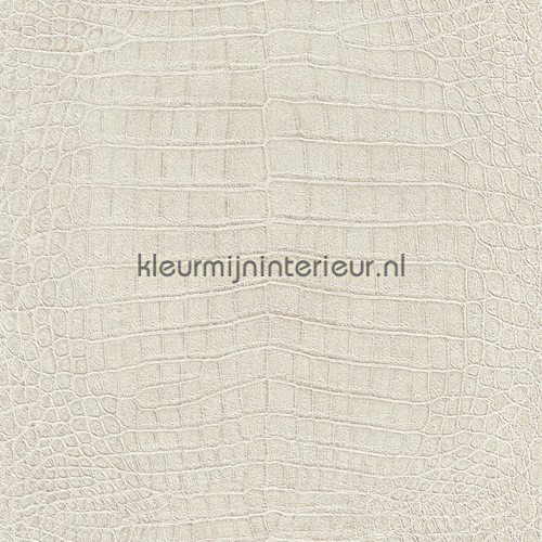 Krokodillenhuid met reliefstructuur wallcovering 474152 animal skins Rasch