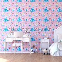 Assepoester en haar vriendjes behang wpd9708 meisjes Dutch Wallcoverings