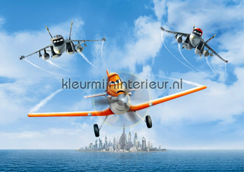 Planes above sea fotobehang FTDs 1927 AG Design