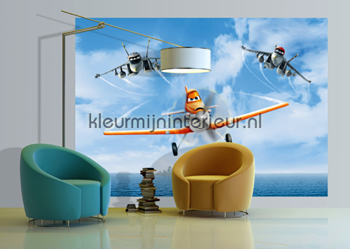 Planes above sea fotobehang FTDs 1927 AG Design