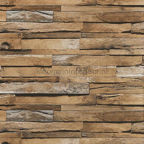 Authentic wood wallpaper XXXL papier peint 1612-2 Anka AdaWall