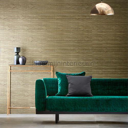 Hibiki gold putty wallcovering 111860 Anthology 5