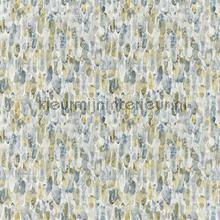 Kelambu Graphite Mustard wallcovering 111663 romantic Harlequin