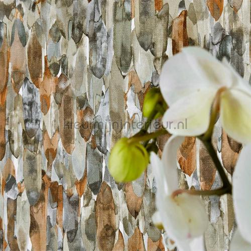 Kelambu Amber Slate wallcovering 111666 Anthozoa Harlequin