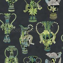 Khulu Vases wallcovering Cole and Son Vintage- Old wallpaper 