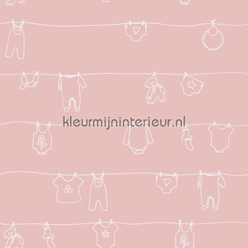 Laundry behang 10138 Babies Dutch Wallcoverings