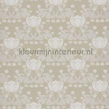 Belle epoque fox trot beige papel pintado Casadeco rayas 