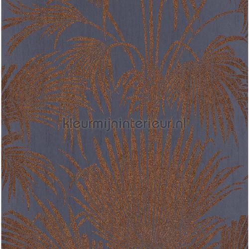 belle epoque josephine foil blue-cuivre tapeten BEEP82246415 Casadeco