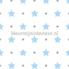 Sterrenpatroon tapeten Rasch uni farben 