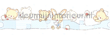 Slapende beertjes rand papier peint Rasch Wallpaper creations 