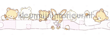 Slapende beertjes rand papier peint Rasch Wallpaper creations 