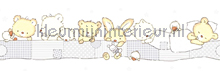 Slapende beertjes rand papier peint Rasch Wallpaper creations 