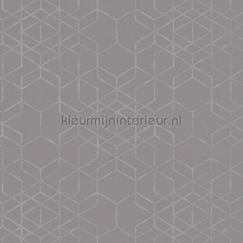 Hexagon vormen behang 348692 Trendy - Hip AS Creation