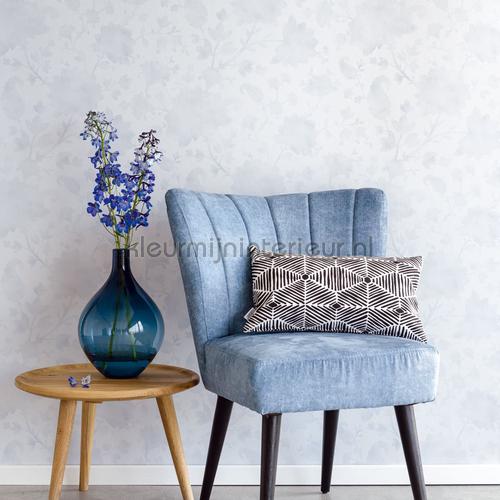 Blend in flowers  pastel blauw papier peint 363042 Eijffinger