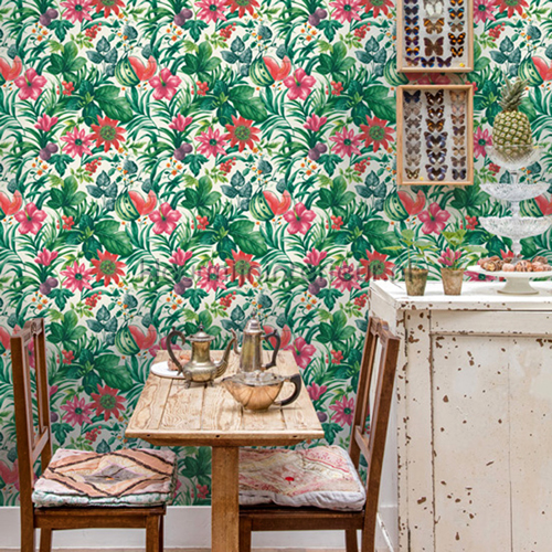 Mint paradise tapeten BA2002 Botanical Dutch Wallcoverings