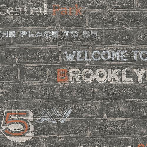 Muur met teksten 959091 behang Boys and Girls 5 van AS