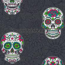 Sugar skulls carta da parati 35817-3 interiors AS Creation