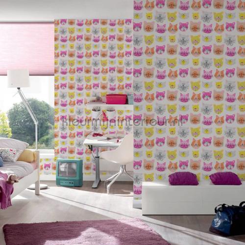 Allemaal poesjes wallcovering 36754-2 girls AS Creation