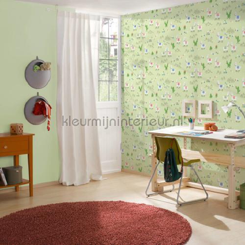 AS Creation Tapete 36985-2 Kinderzimmer  Lama hellgrün € 1,07 qm 7 Ro 
