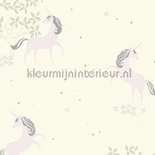 Pastel eenhoorns papel pintado 36989-2 caballos AS Creation