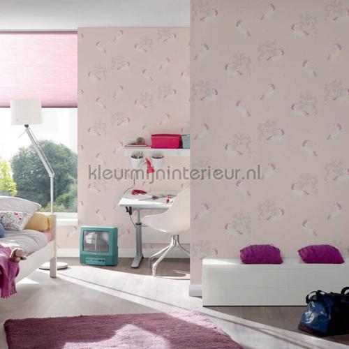 Pastel eenhoorns wallcovering 36989-3 girls AS Creation