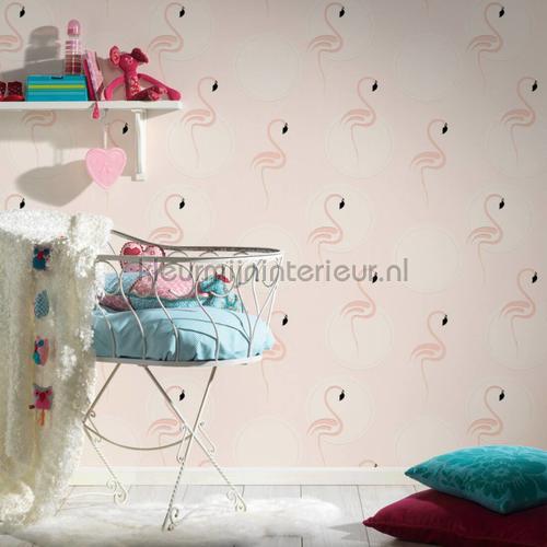 Pure flamingo carta da parati 36998-3 Bambini AS Creation